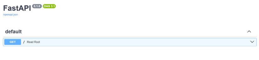 FastAPI Documentation